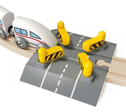 Hape Cruce De Vias Tren Compatible Trencity Brio Didactico