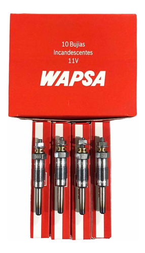 Bujias Incandescentes Wapsa Para Fiorino Working 1.7 Diesel