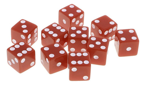 Set / 10pcs Six Sided D6 Digital D\\\\u0026d Rpg De Café