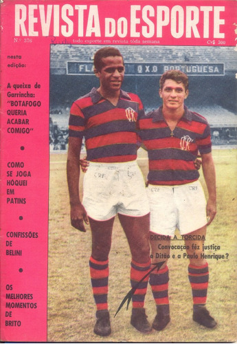 Revista Do Esporte Nº 376, De 21 De Maio De 1966