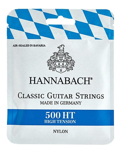 Hannabach Serie 500 Tensión Alta Cuerdas Para Guitarra