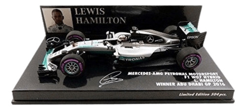 Mercedes Amg Petronas Hamilton F1 2016 1/43 Minichamps