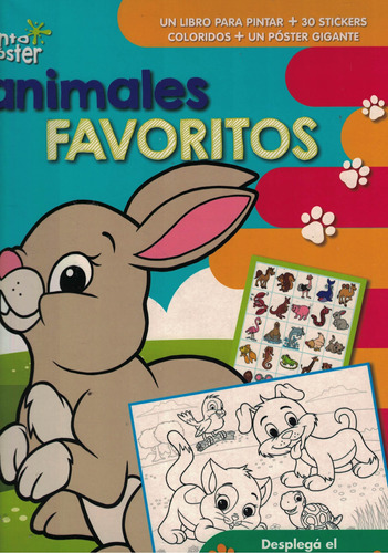 Libro Animales Favoritos, Pinto Poster