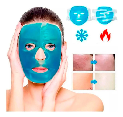 Mascarilla Gel Refrescante Reduce Ojeras Fiebre Frio Calor Tipo De Piel Todo Tipo De Piel