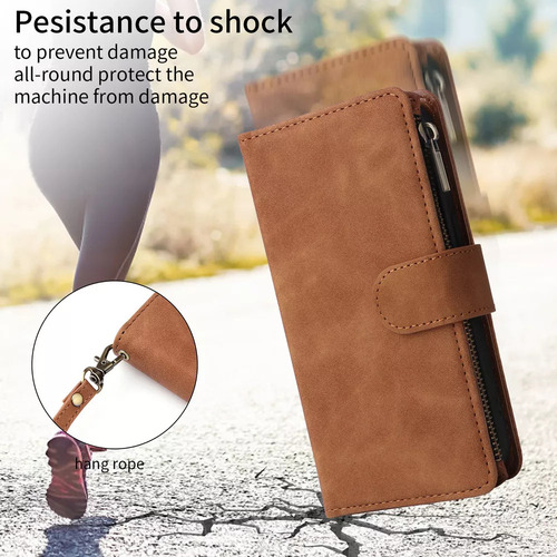 Funda Tipo Libro Tipo Cartera Con Cremallera For Redmi
