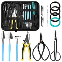 Comprar Juego De 15 Herramientas Bonsái, Tijeras Cortadoras De...