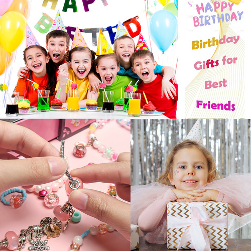 Set De Fabricación De Pulseras Para Niñas, Conjunto De Joyas