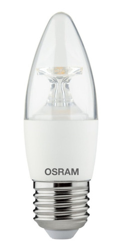 Lámpara Led Osram Vela 4w Dimerizable  E27 Cálida Por E631