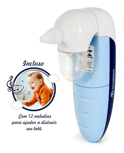Aspirador Nasal Elétrico Incoterm Inmetro