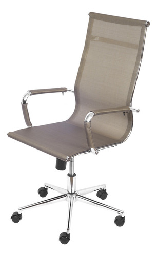 Cadeira de escritório Or Design 3303 alta ergonômica  cobre com estofado de mesh