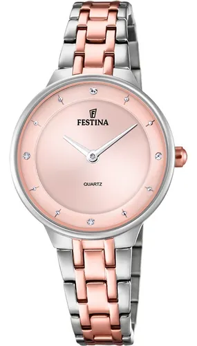 Reloj Festina Mujer F20626/2 Acero Combinado Rosé Color de la malla  Plateado Combinado Rosé Color