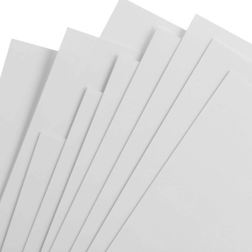 Papel Adesivo Vinil Laser Branco A4 Prova D'água - 10 Folhas