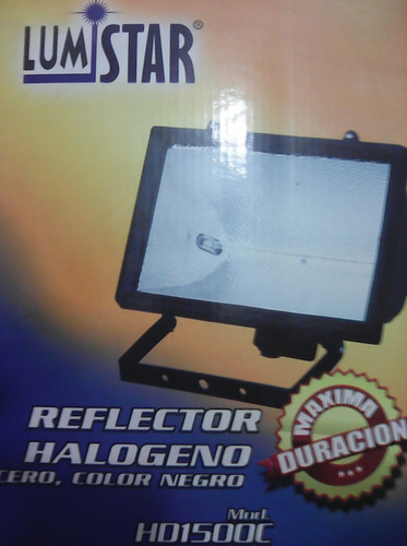 Reflector Halogeno 220v 1500w Marca Lumistar Modelo Hd1500c 