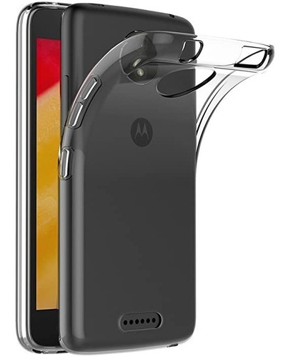 Funda Transparente Para Moto C Plus