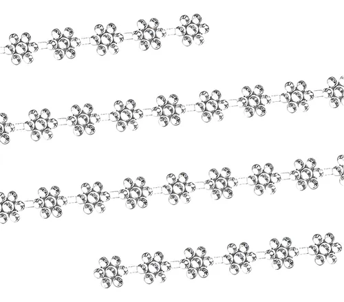 comprar Rollo De Falso Strass Mini Flores X 9 Metros - Ideal Deco