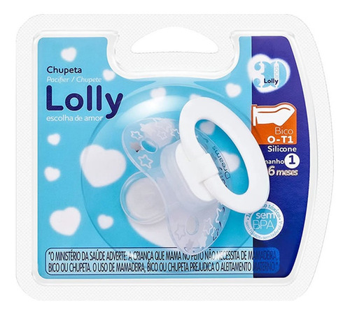 Chupeta Dreams Orto Tam 1 Neutro - Lolly Kinddy