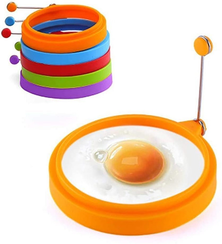 Molde De Silicona Para Huevo Frito, Pancakes Redondo 11cm