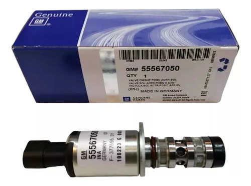 Valvula Solenoide Vvt Cruze Sonic Trax 1.6 1.8 10-18