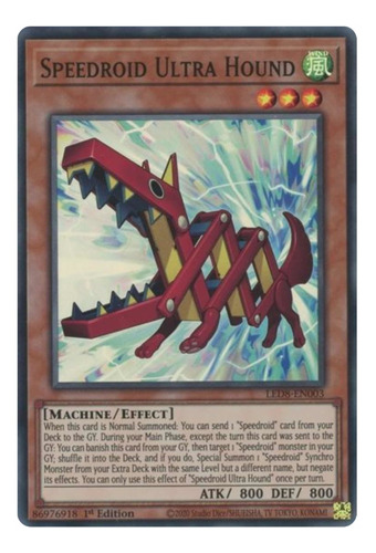 Yugioh! Speedroid Ultra Hound