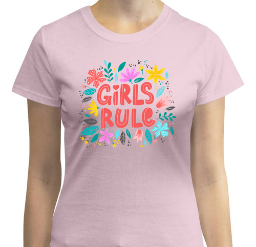 Playera Diseño Mujer Girls Rule