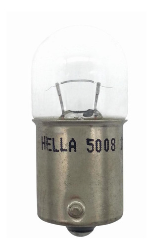 Ampolleta R10w 12 Volts/10 Watts 1 Contacto - Hella