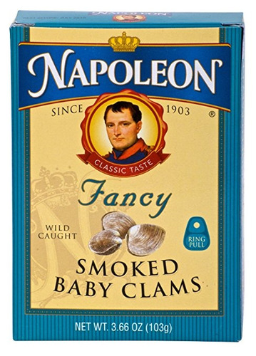 Napoleón Fantasía Ahumada Bebé Almejas 3,66 Oz (3 Pack)