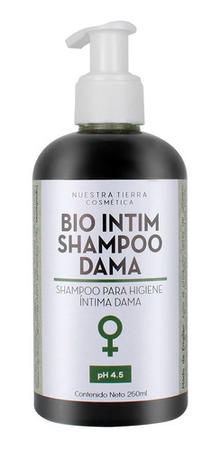 Shampoo Orgánico Para Higiene Intima Con Clorofila Promo