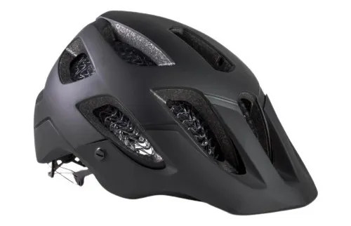 Casco Para Bici De Montaña Bontrager Blaze Wavecel Color Negro/gris Oscuro Talle L