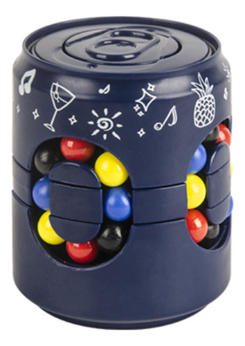 Rompecabezas Fidget Puzzles, Latas, Frijoles Giratorios, Rom