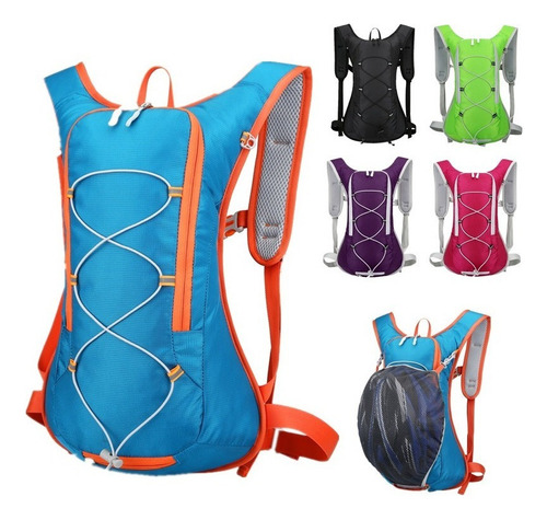 Mochila De Montañismo Impermeable Con Tiras Reflectantes