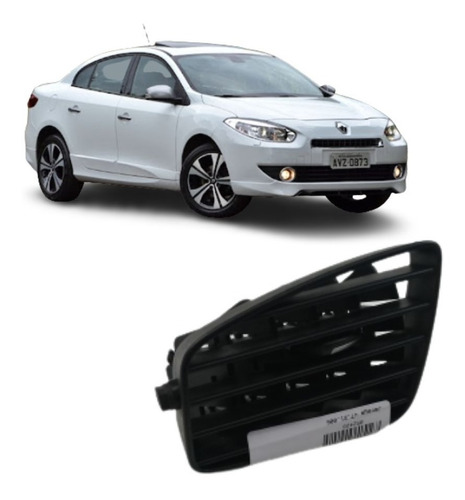 Difusor Ar Central Direito Renault Fluence