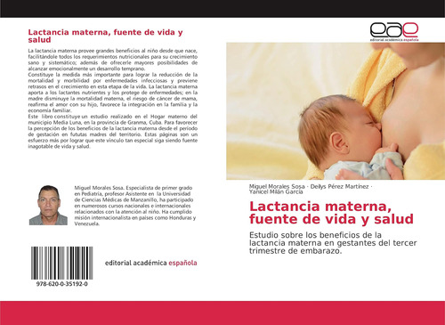 Libro: Lactancia Materna, Fuente De Vida Y Salud: Estudio So
