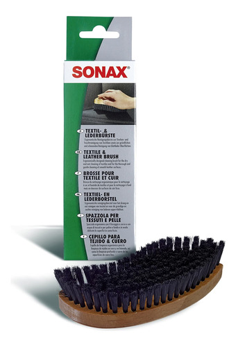 Sonax () Cepillo De Cuero Y Textil, Negro