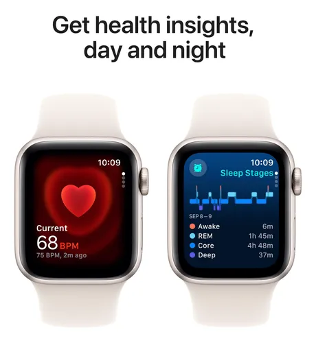 Apple Watch Se 2ª Gen Gps 40mm Aluminio Starlight Fitness