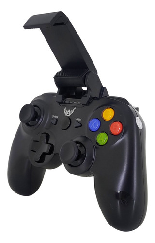 Joystick Controle Sem Fio Bluetooth Para Pc Ps3 Ps4 Celular Cor Preto