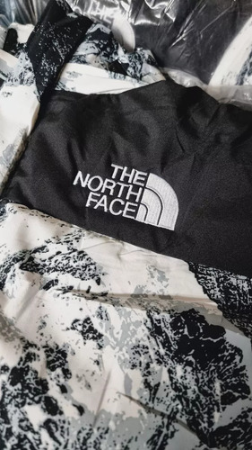 Campera The North Face Puffer Camuflada