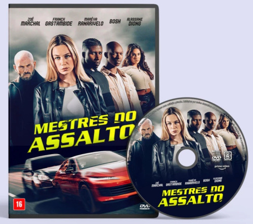 Dvd Mestres Do Assalto (2025)