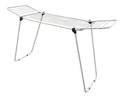 Imagen 1 de 9 de Tender Tendedero Ropa Plegable Con Alas Acero Con Sogas