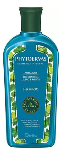 Kit Phytoervas Anticaspa Shampoo 250ml + Condicionador 250ml