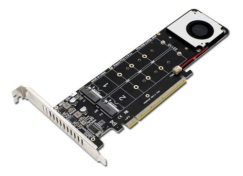 Adaptador Pci-e X16 Nvme Pci-e Para Ssds Nvme M.2 Mi Key 4
