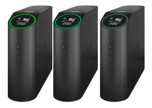 Imagen 5 de 10 de Ups Gamer Apc Bgm1500b-lm 1500va Ps5 Xbox Rgb 10 Tomas 3 Usb