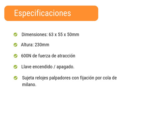 Base Magnética Starrett 3657aa Ajuste Fino Profesional