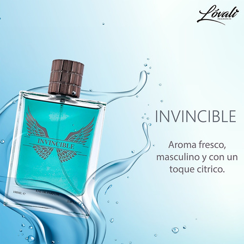 Invinciab Eau De Toilette 100 Ml Para Hombre Perfume