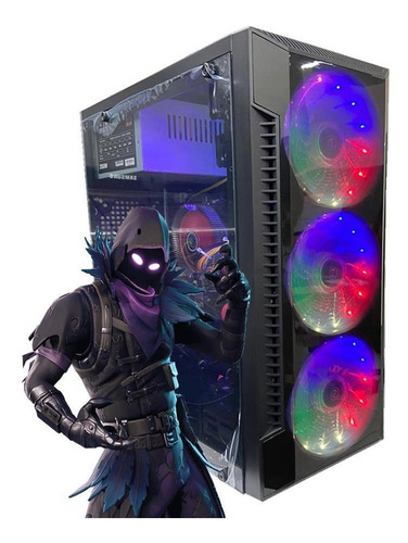 Imagem 4 de 6 de Cpu Gamer Intel I7 8gb Ssd 120gb Com Placa De Vídeo