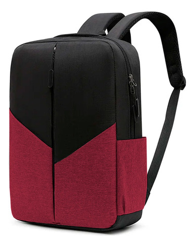 Mochila Universitaria Urbana Usb Impermeable Para Notebook 