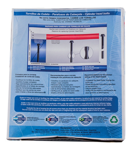 Parafuso Cabecote 294675 Agile Gm 2013 2014