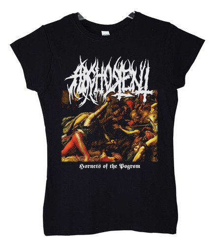 Polera Mujer Arghoslent Hornets Of The Pogrom Metal Abominat