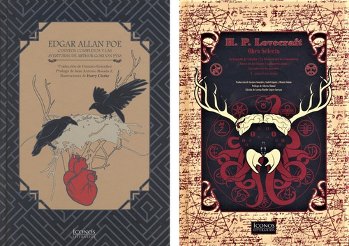 Narraciones De Horror / Lovecraft Y Allan Poe 2x1 Cthulhu