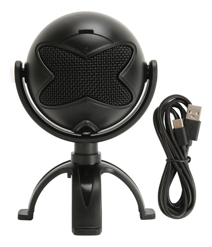 Microfone Capacitor Usb Condenser Professional Plug And