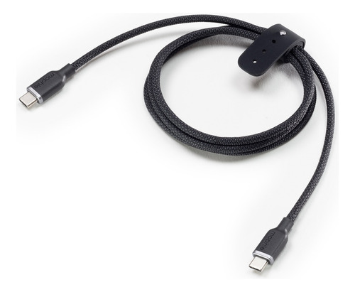 Cable De Carga Universal Usb-c A Usb-c De 2 Metros - Negro